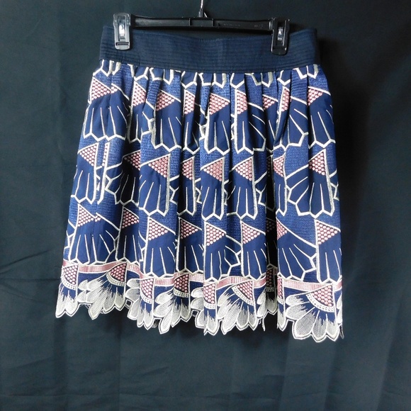Anthropologie Dresses & Skirts - Lauren Moffatt Daisy Quarters Skirt Size 8
